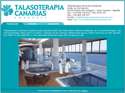 Ficha del Centro de Talasoterapia Canarias Amadores