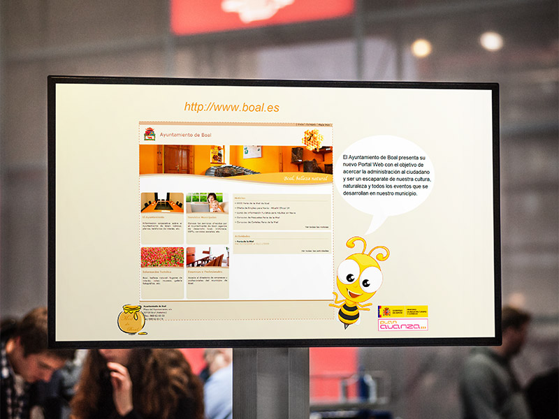 CD Interactivo Ayuntamiento de Boal - Edise Soluciones: diseño y desarrollo de páginas Web