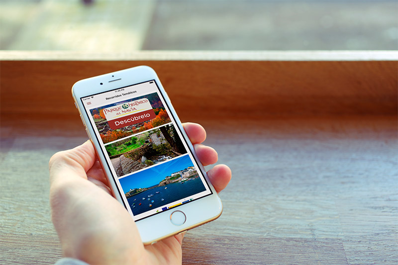 App Recorridos Temáticos del Parque Histórico del Navia - Edise Soluciones: diseño y desarrollo de páginas Web