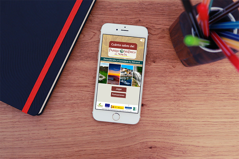 App Trivial Parque Histórico del Navia - Edise Soluciones: diseño y desarrollo de páginas Web